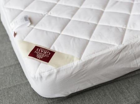 Наматрасник MATTRESS COTTONWASH GRASS легкий с юбкой