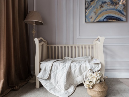 Одеяло BABY ORGANIC LINEN GRASS всесезонное