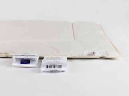 Подушка BABY ORGANIC LINEN GRASS низкая