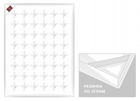 Наматрасник TOPPER SILK GRASS всесезонный