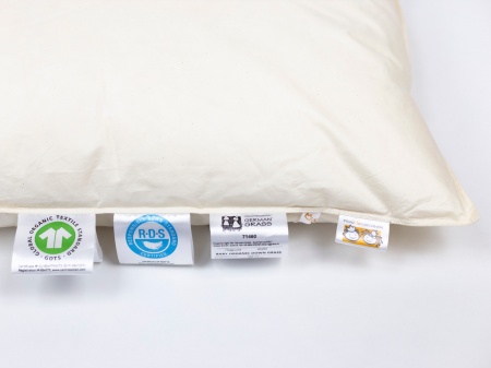 Подушка BABY ORGANIC DOWN GRASS низкая