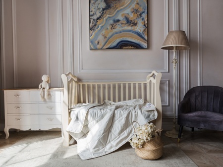 Одеяло BABY ORGANIC LINEN GRASS всесезонное