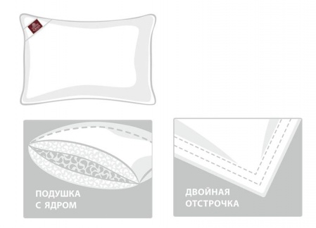 Подушка 3D ROYAL DOWN GRASS средняя